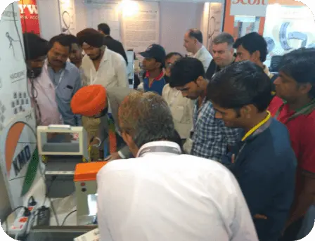 Mr. G.S Marwah at Automechanika Expo