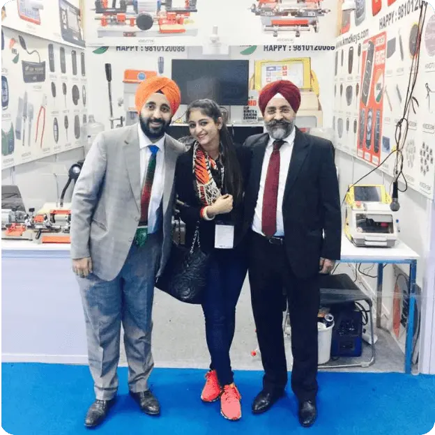 Mr. G.S Marwah at Automechanika Expo