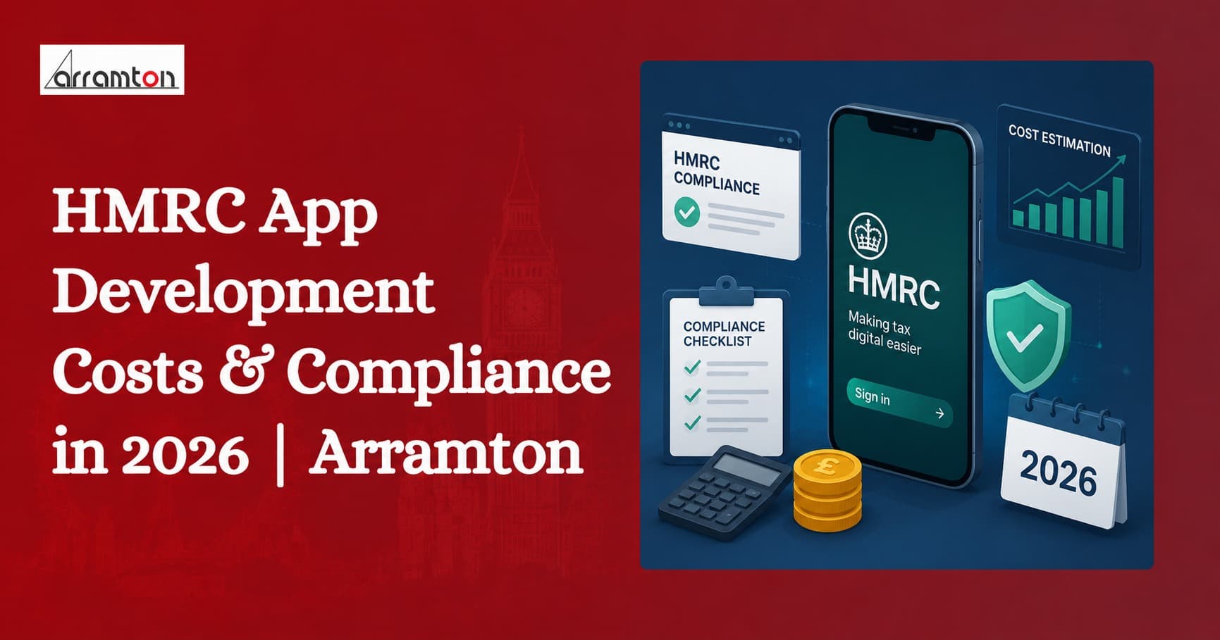HMRC App Development Costs & Compliance in 2026 | Arramton