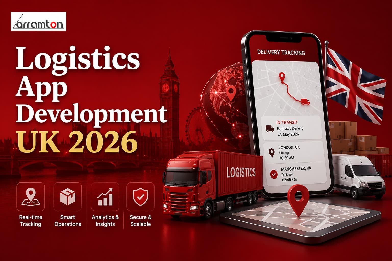 Logistics App Development UK 2026: Costs & Features